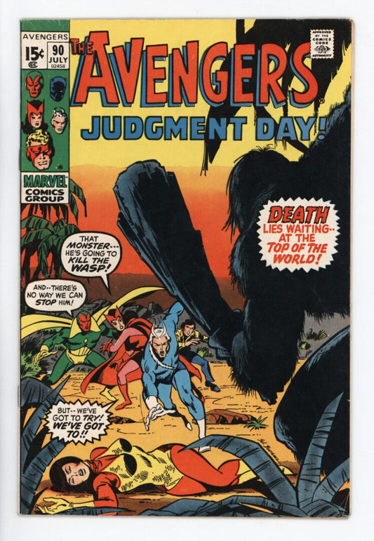 Avengers #90  FN-