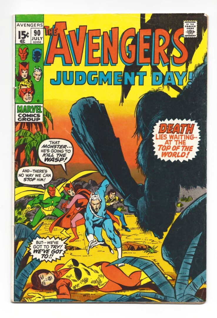 Avengers #90  VG