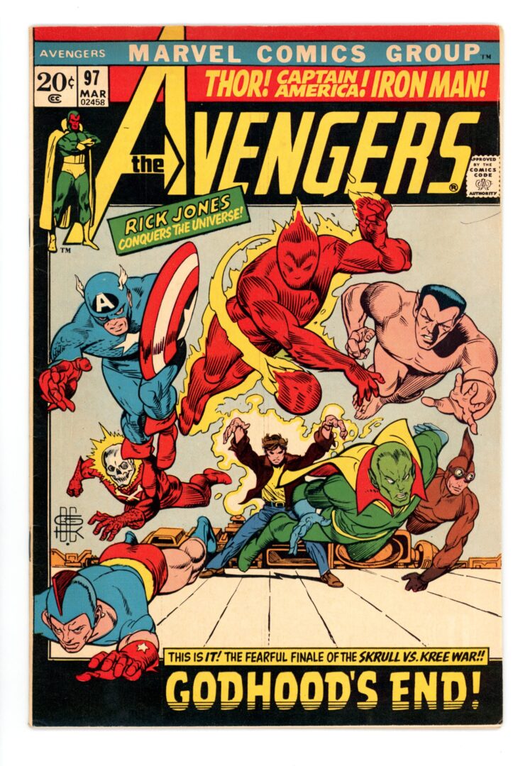 Avengers #97  FN
