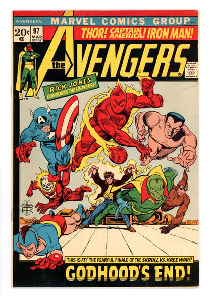 Avengers #97  FN