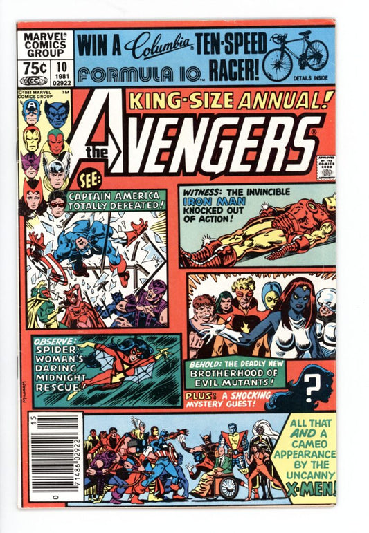Avengers Annual #10  FN+  1st App. of Rogue
