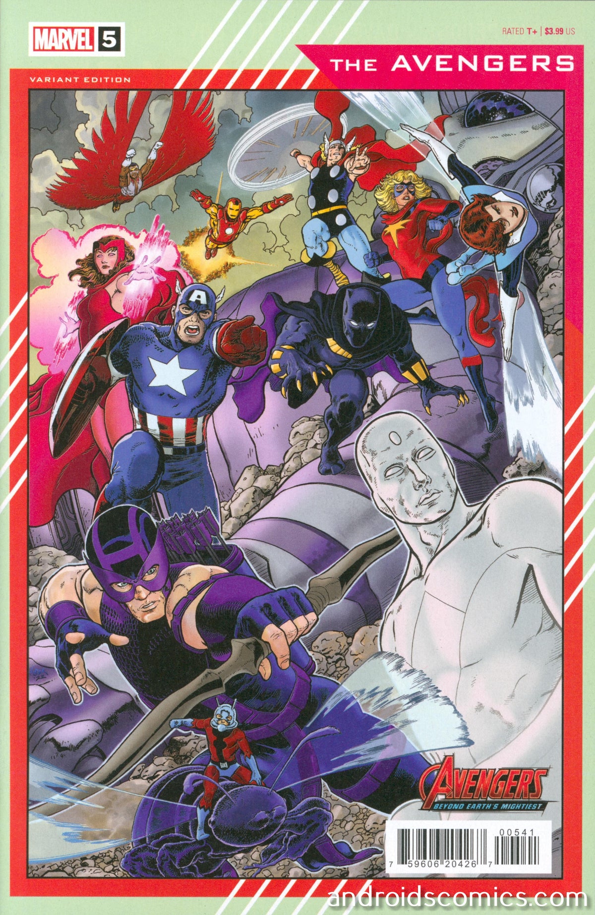 Avengers #5 Aaron Kuder Avengers 60th Variant