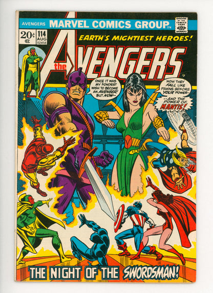 Avengers #114 VF-
