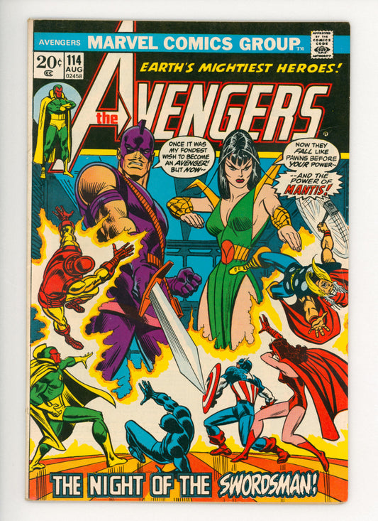 Avengers #114 VF-