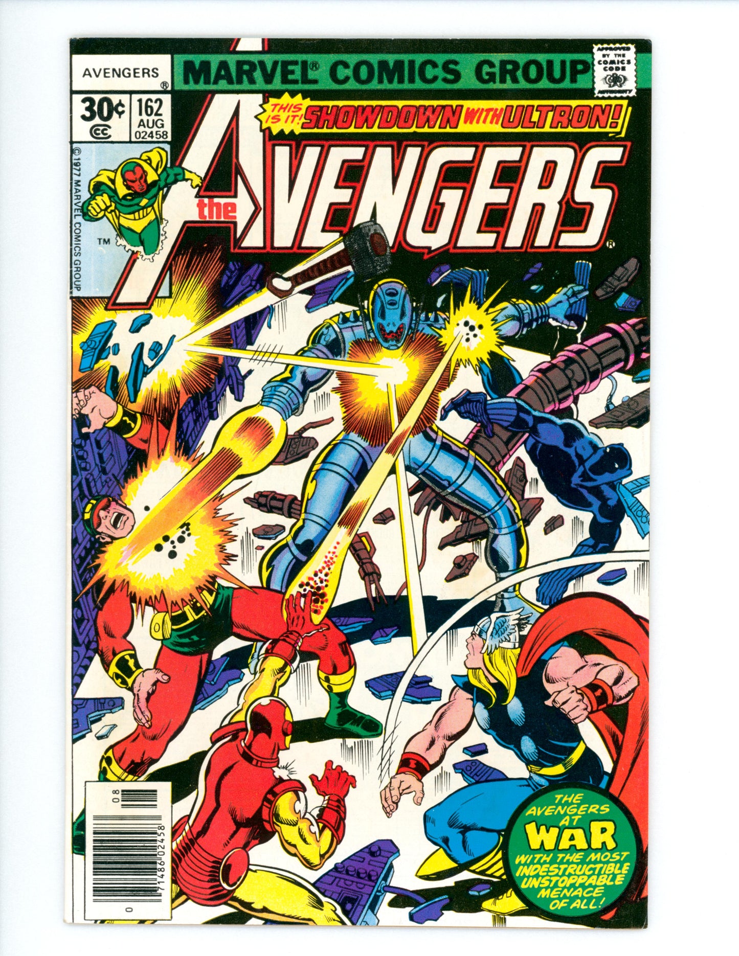 Avengers #162 1st App. of Jocasta FN