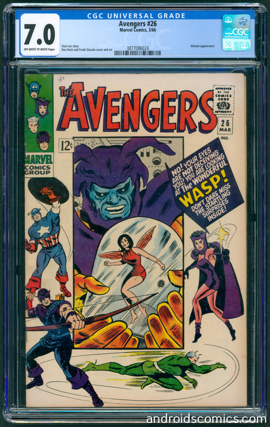Avengers #26  CGC 7.0