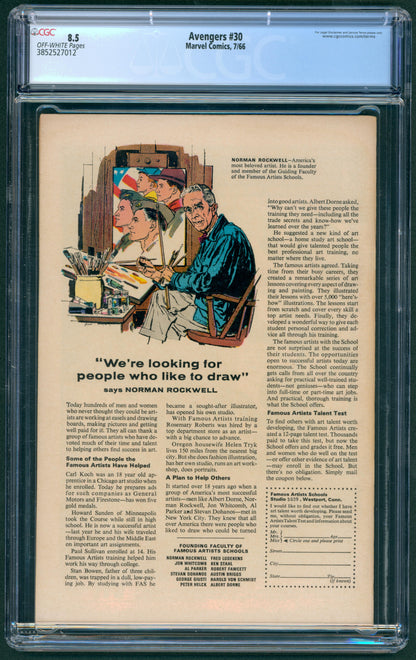 Avengers #30 CGC 8.5