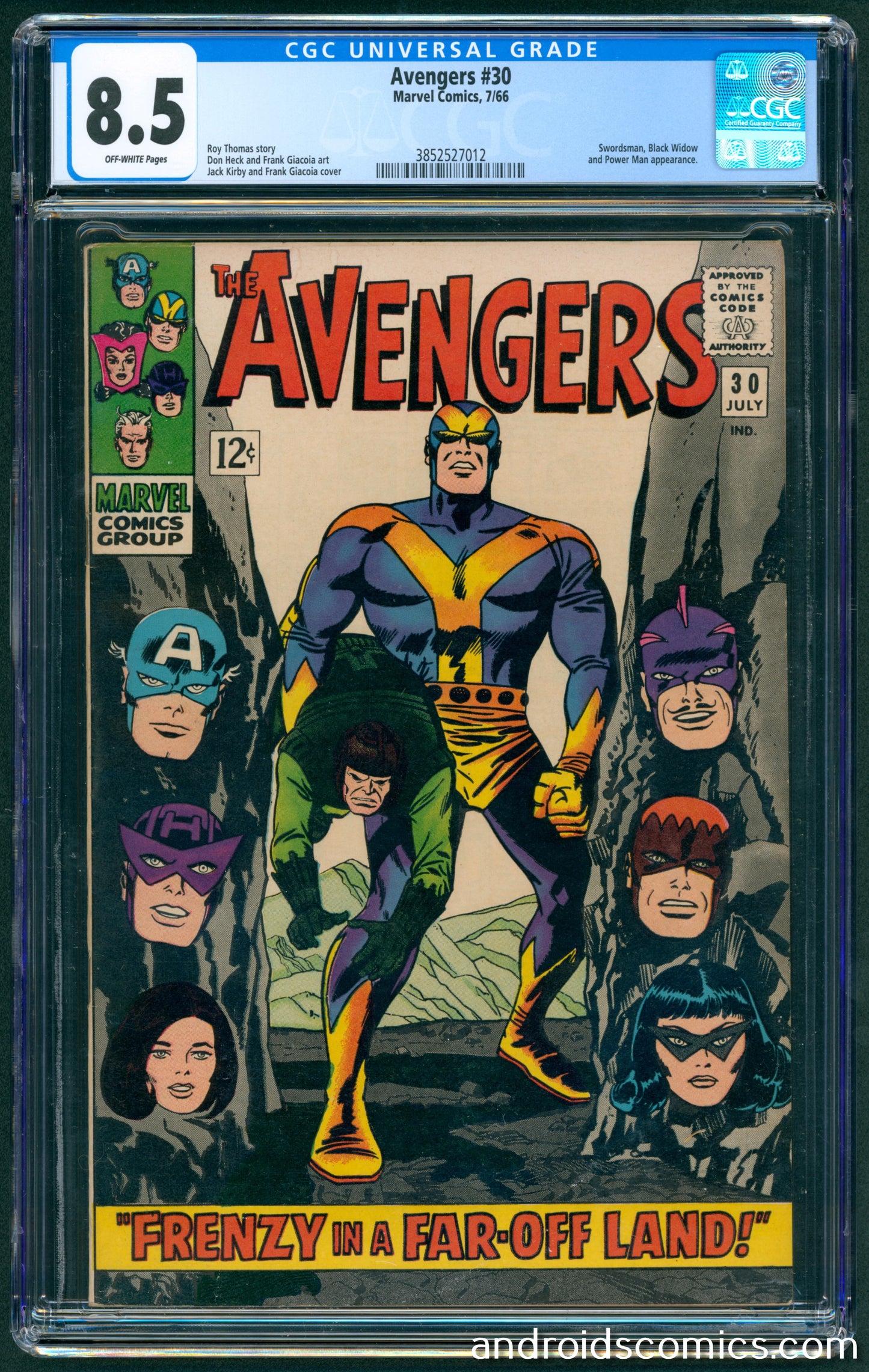 Avengers #30 CGC 8.5