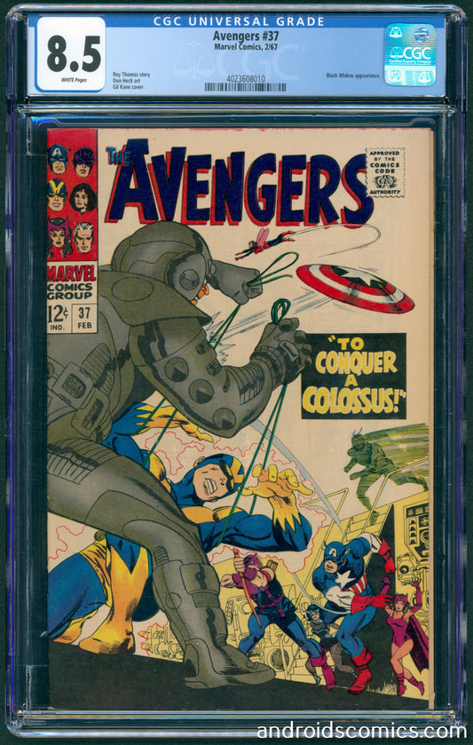 Avengers #37 CGC 8.5