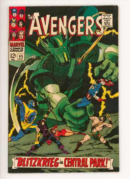 Avengers #45 VG/FN