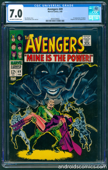 Avengers #49 CGC 7.0