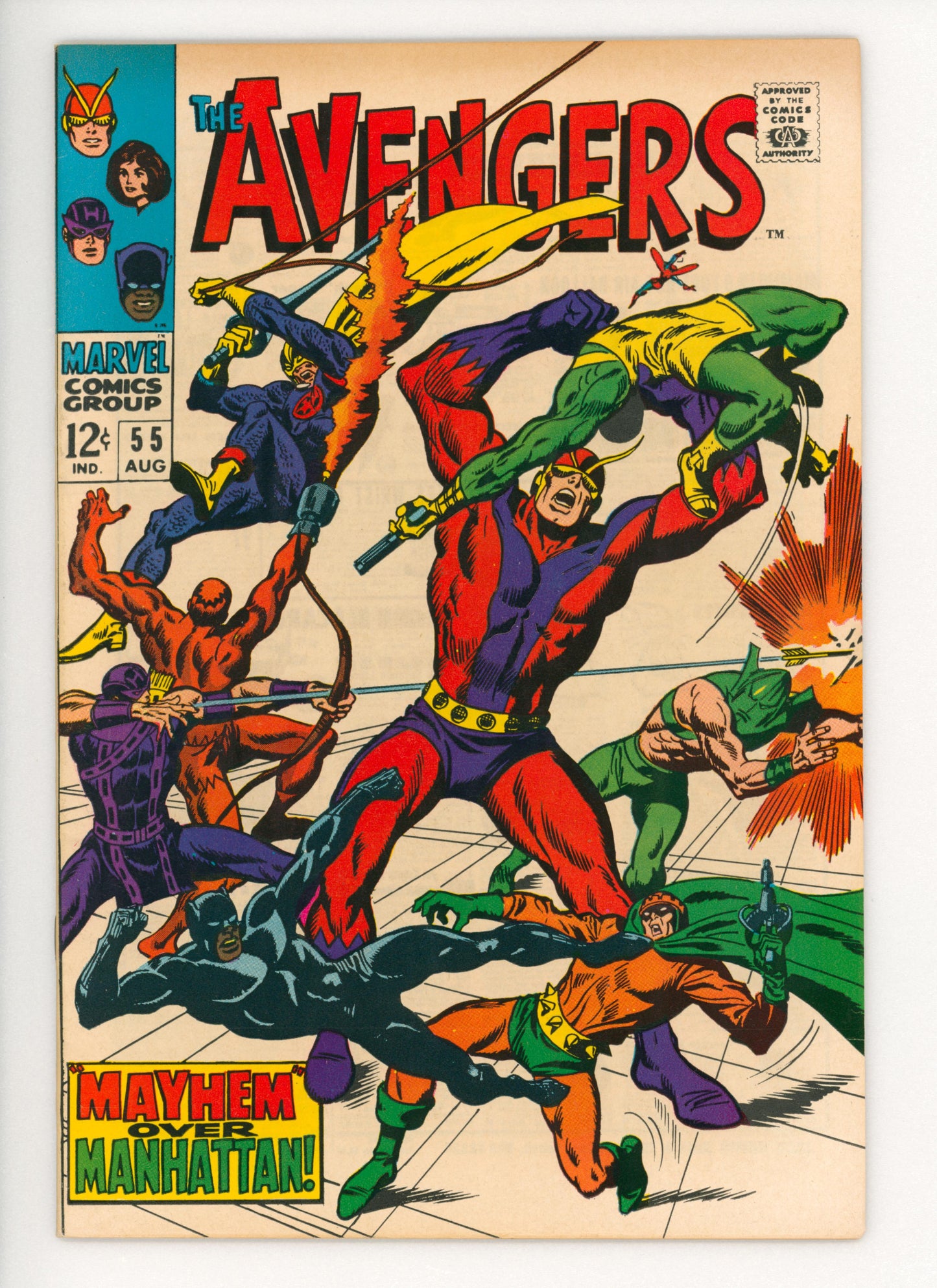 Avengers #55 FN  1st App. of Ultron