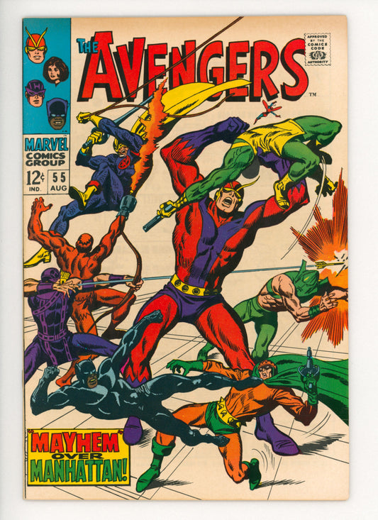 Avengers #55 FN  1st App. of Ultron
