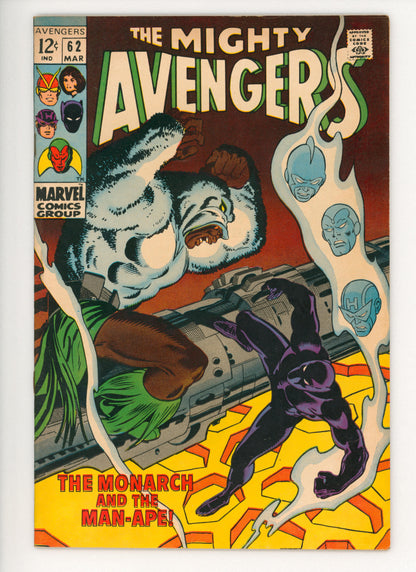 Avengers #62 FN- 1st App. of the Man-Ape