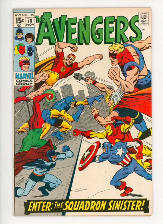Avengers #70 FN/VF