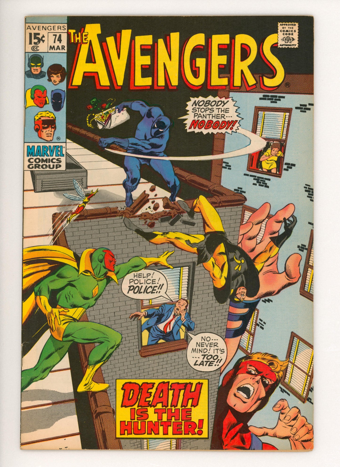 Avengers #74  FN+ (6.5)