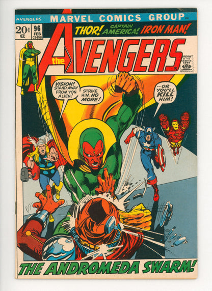 Avengers #96  FN+