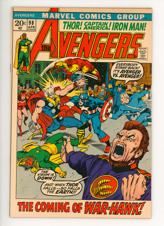 Avengers #98 FN