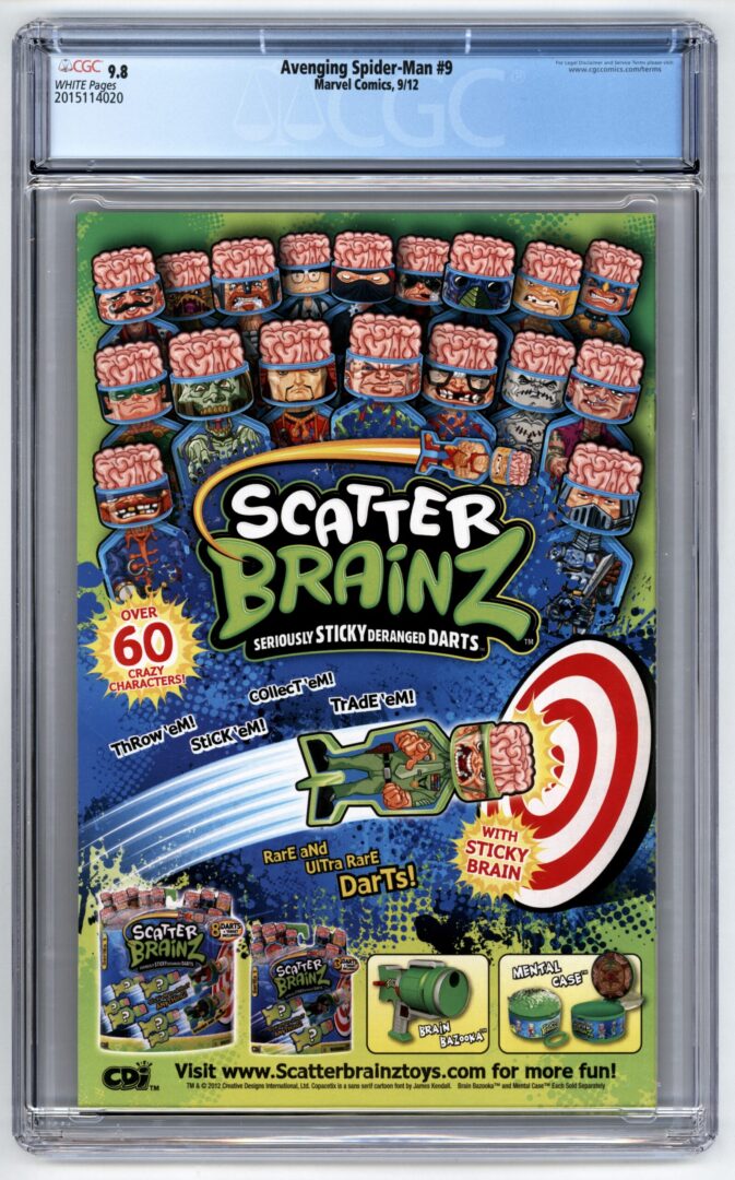 Avenging Spider-Man #9  CGC 9.8  1t Carol Danvers as Captain Marvel