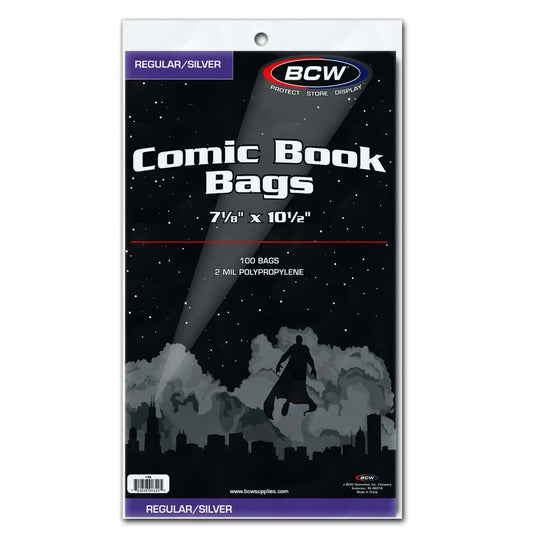 BCW Regular/Silver Bags