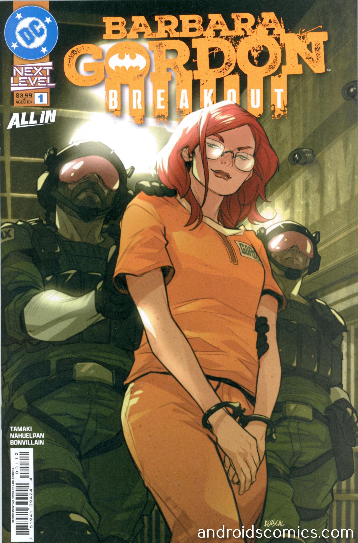 Barbara Gordon Breakout #1 Cover A Karl Kerschl (2nd Print)