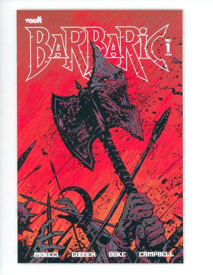 Barbaric #1 Cover B Hixson NM