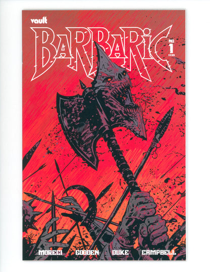 Barbaric #1 Cover B Hixson NM