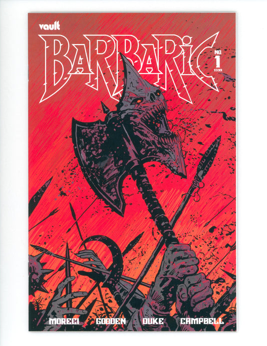 Barbaric #1 Cover B Hixson NM