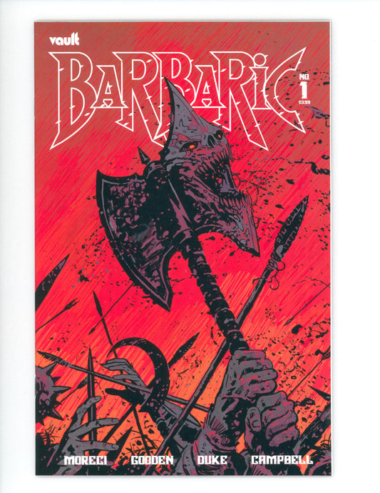Barbaric #1 Cover B Hixson NM