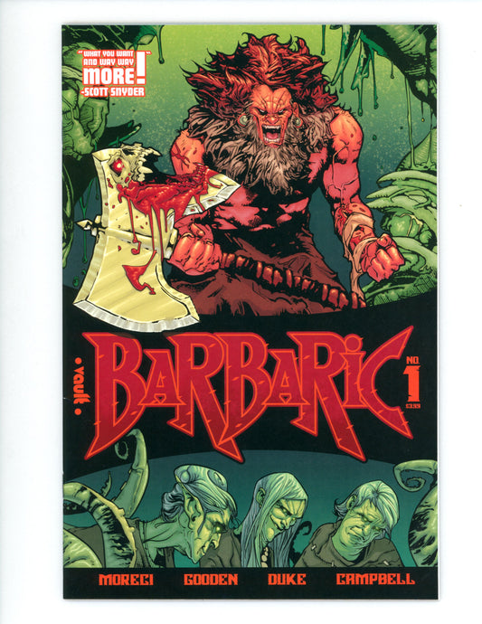 Barbaric #1 Cover A Gooden NM-