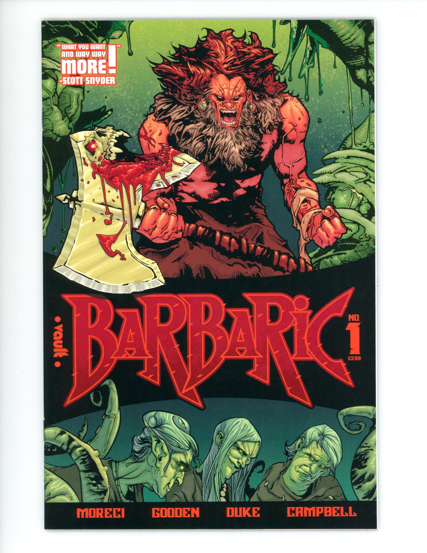 Barbaric #1 Cover A Gooden NM