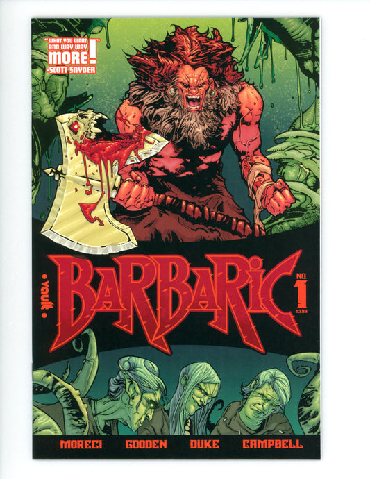 Barbaric #1 Cover A Gooden NM