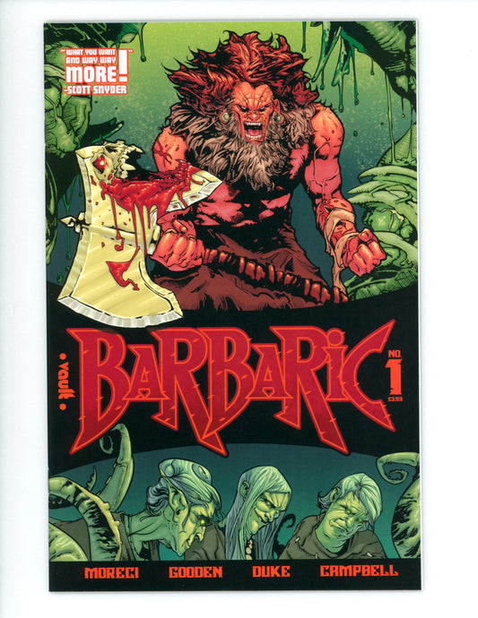 Barbaric #1 Cover A Gooden NM