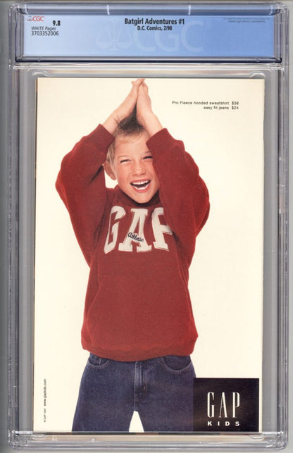 Batgirl Adventures #1  CGC 9.8