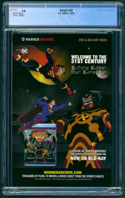 Batgirl #50  CGC 9.8  1st App. of Ryan Wilder