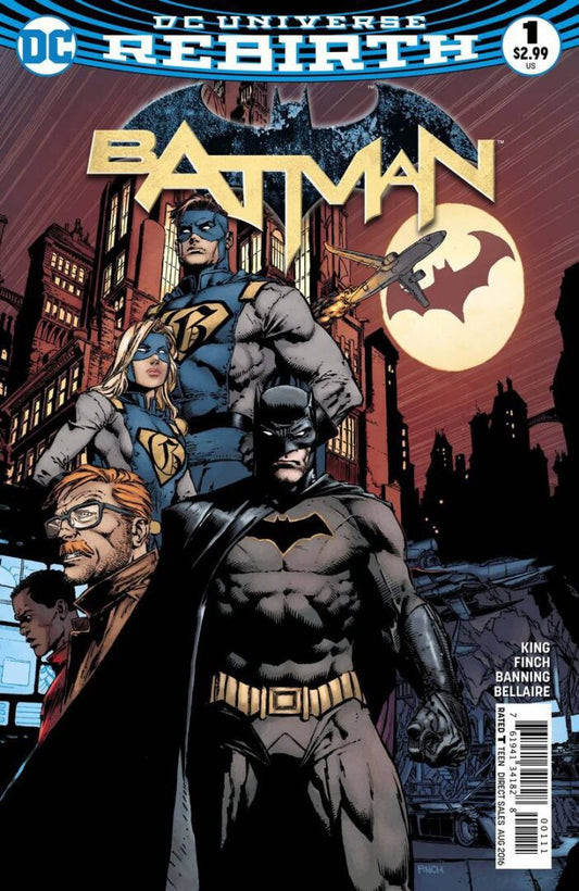 Batman #1  VF  Cover A  1st full appearance of Gotham & Gotham Girl