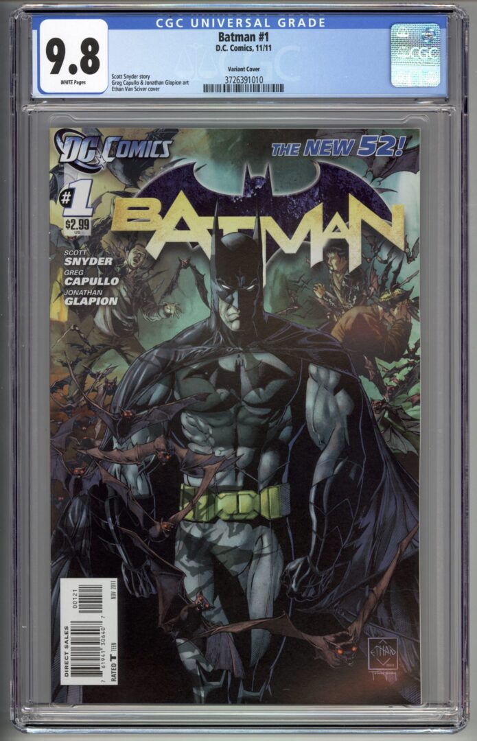 Batman #1  Variant Cover  CGC 9.8  1st cameo appearance of Harper Row