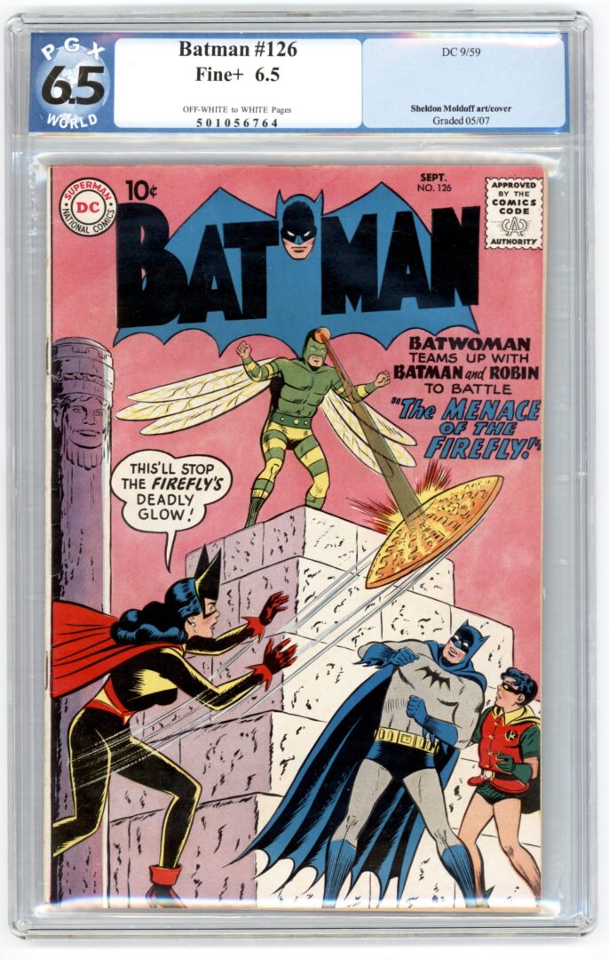 Batman #126  PGX 6.5  1st appearance of Firefly (Ted Carson)