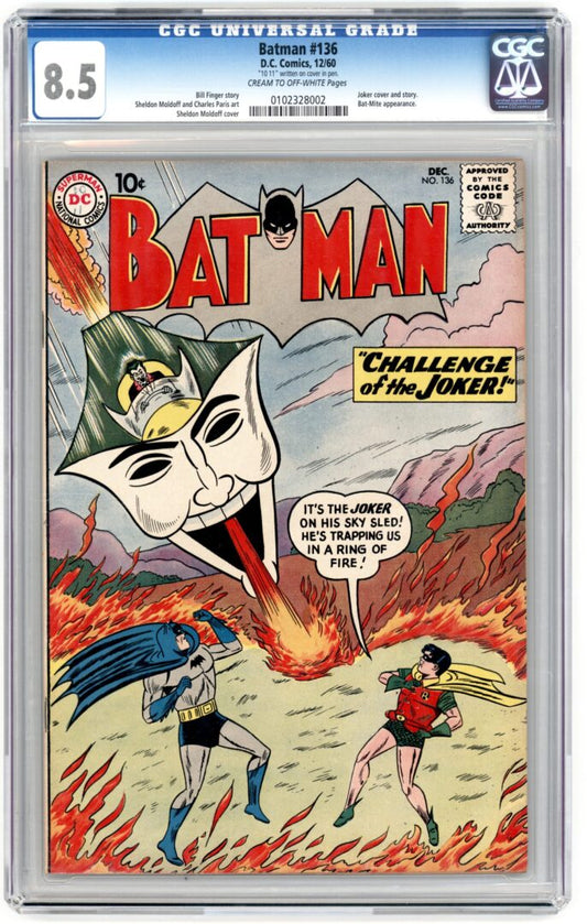 Batman #136 <br > CGC 8.5