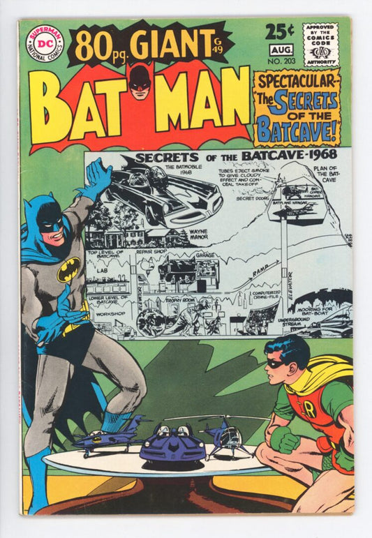 Batman #203  VF-