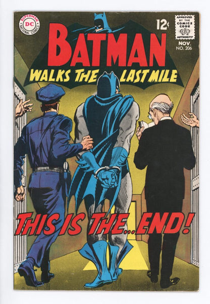 Batman #206  FN-