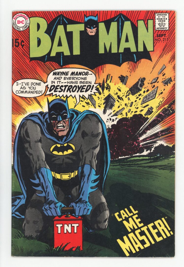 Batman #215  FN