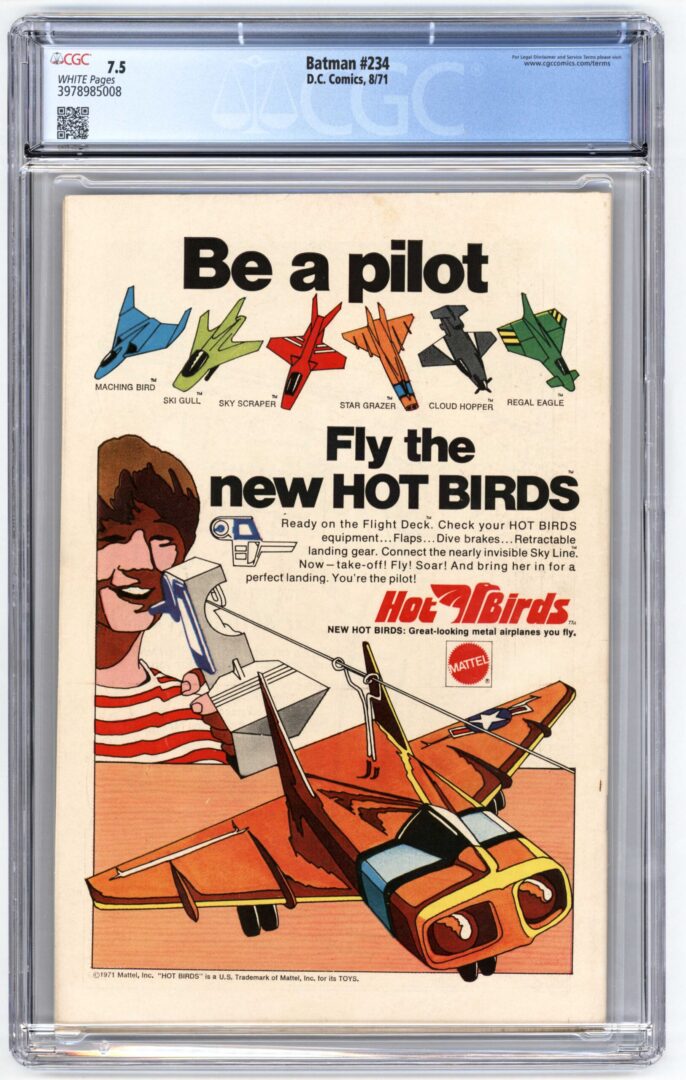 Batman #234  CGC 7.5 1st silver age App. of Two-Face