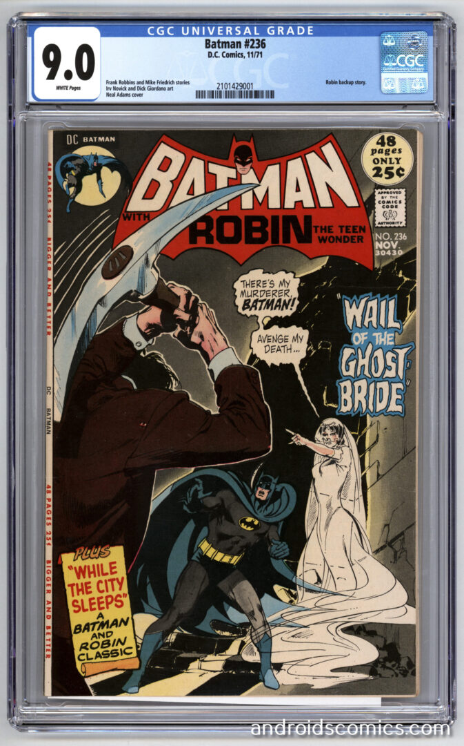 Batman #236  CGC 9.0