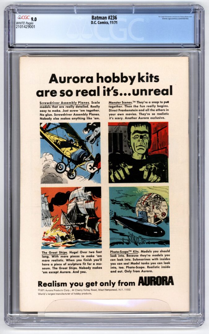 Batman #236  CGC 9.0