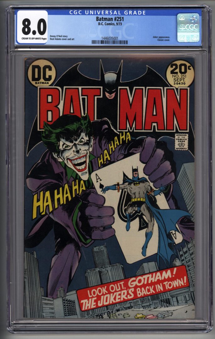 Batman #251  CGC 8.0