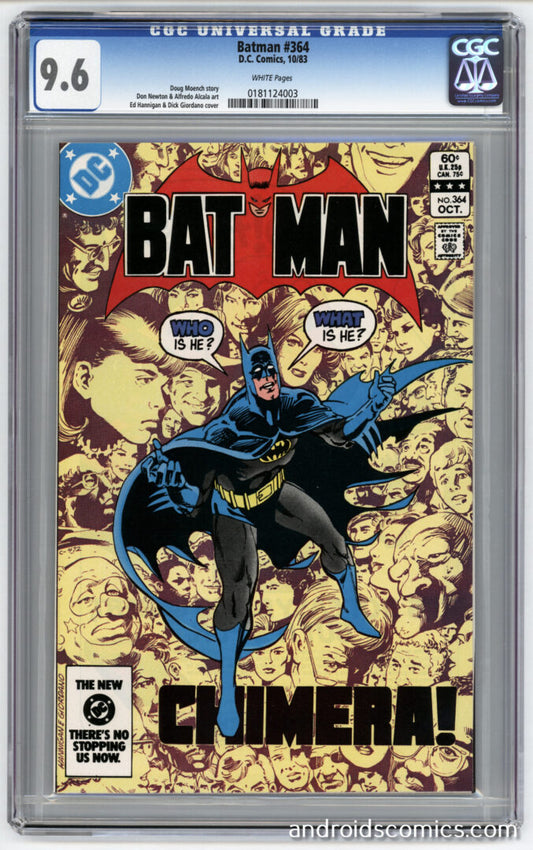Batman #364  CGC 9.6