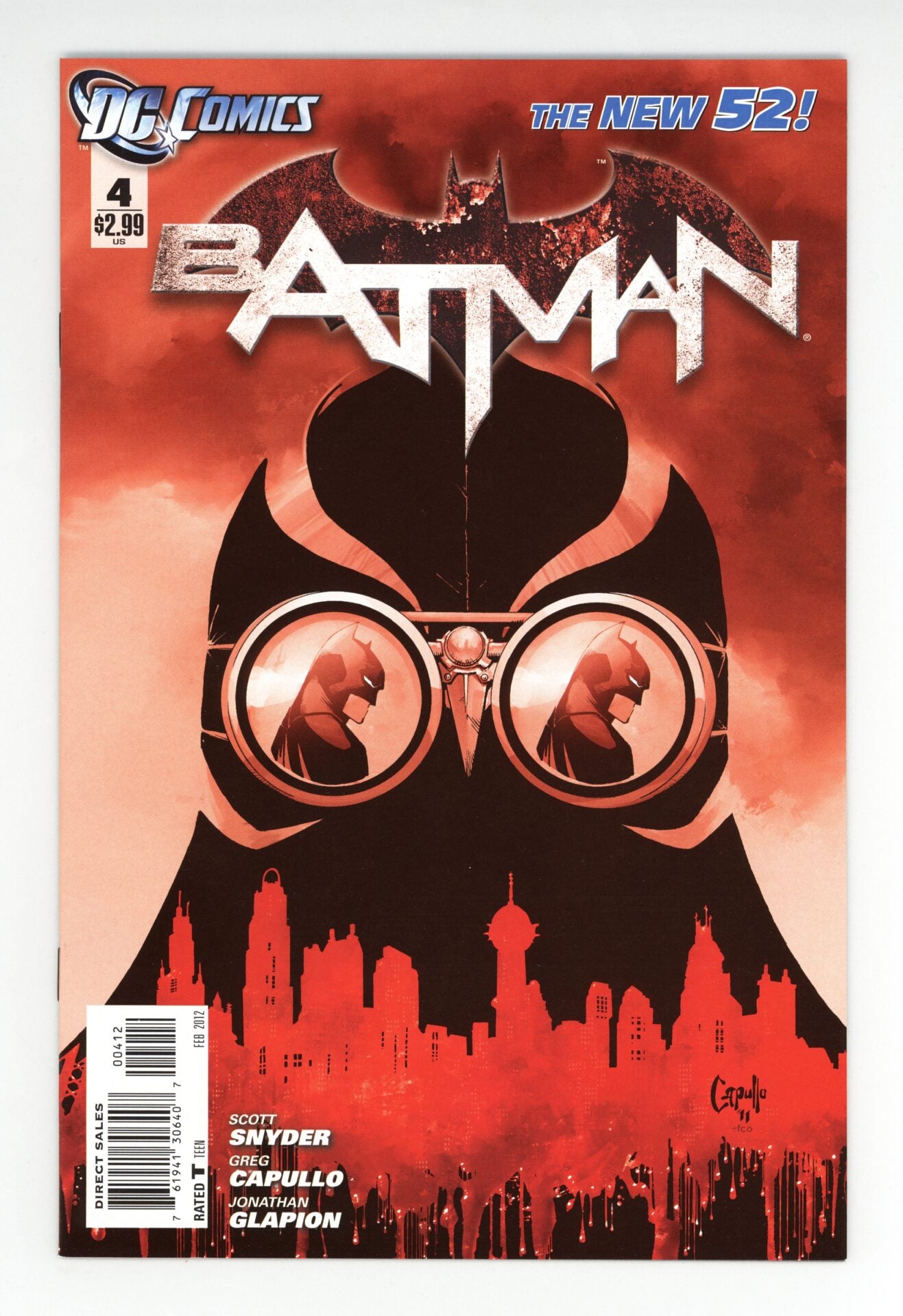 Batman #4  VF  2nd Print