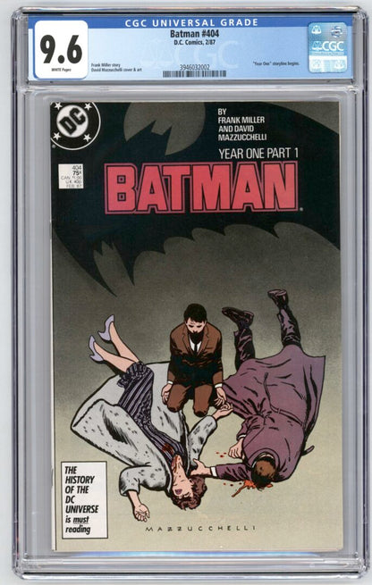 Batman #404  CGC 9.6