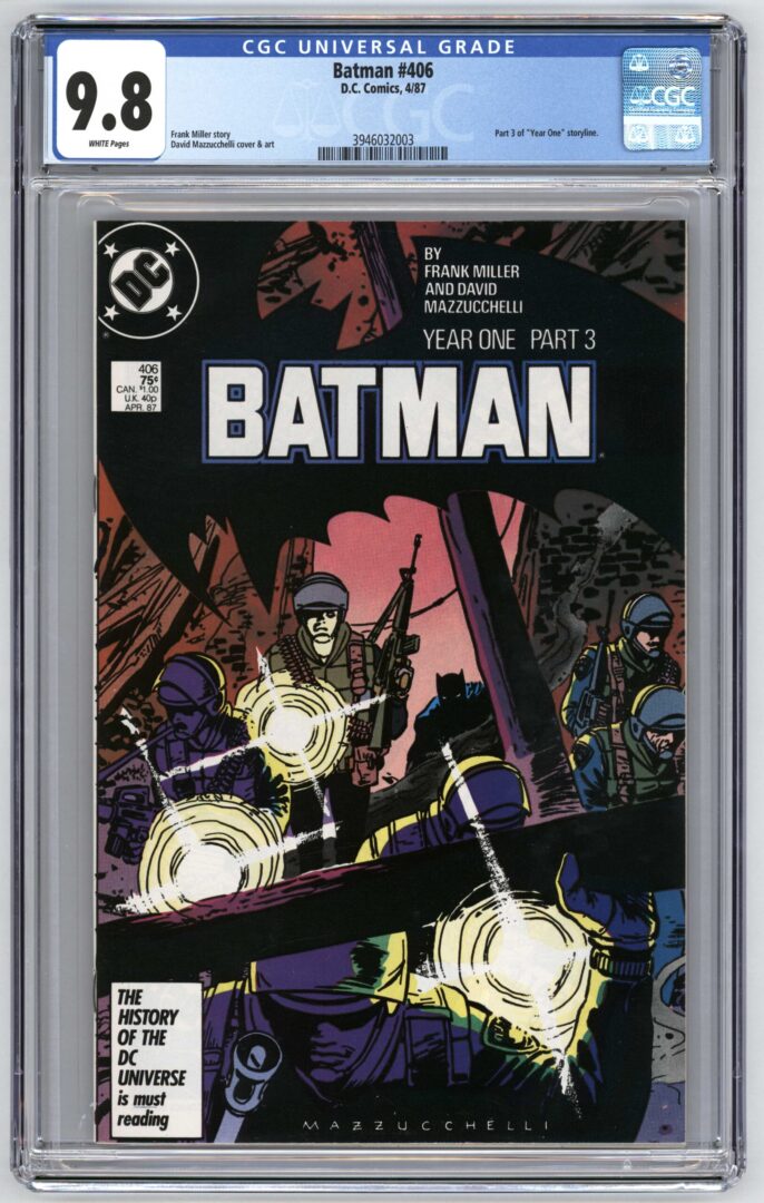 Batman #406  CGC 9.8